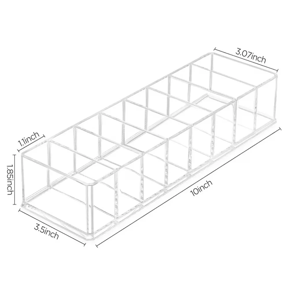 CLEAR ACRYLIC MAKEUP ORGANIZER